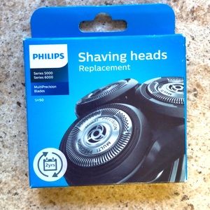 Philips SH50 Shaving Head Replacements Series 5000 6000 NEW